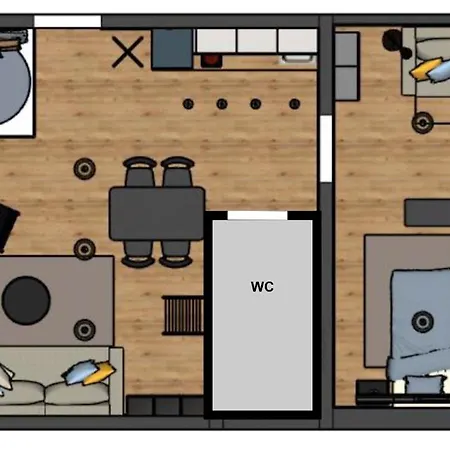 Apartament Float House Nr 659 Ryga